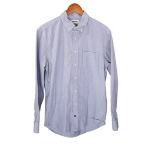 Taylor Stitch Oxford Shirt Mens 38 Small Blue Organic Cotton Button Down Classic